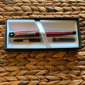 Sheaffer Valor Burgundy w/ Palladium FP - Med